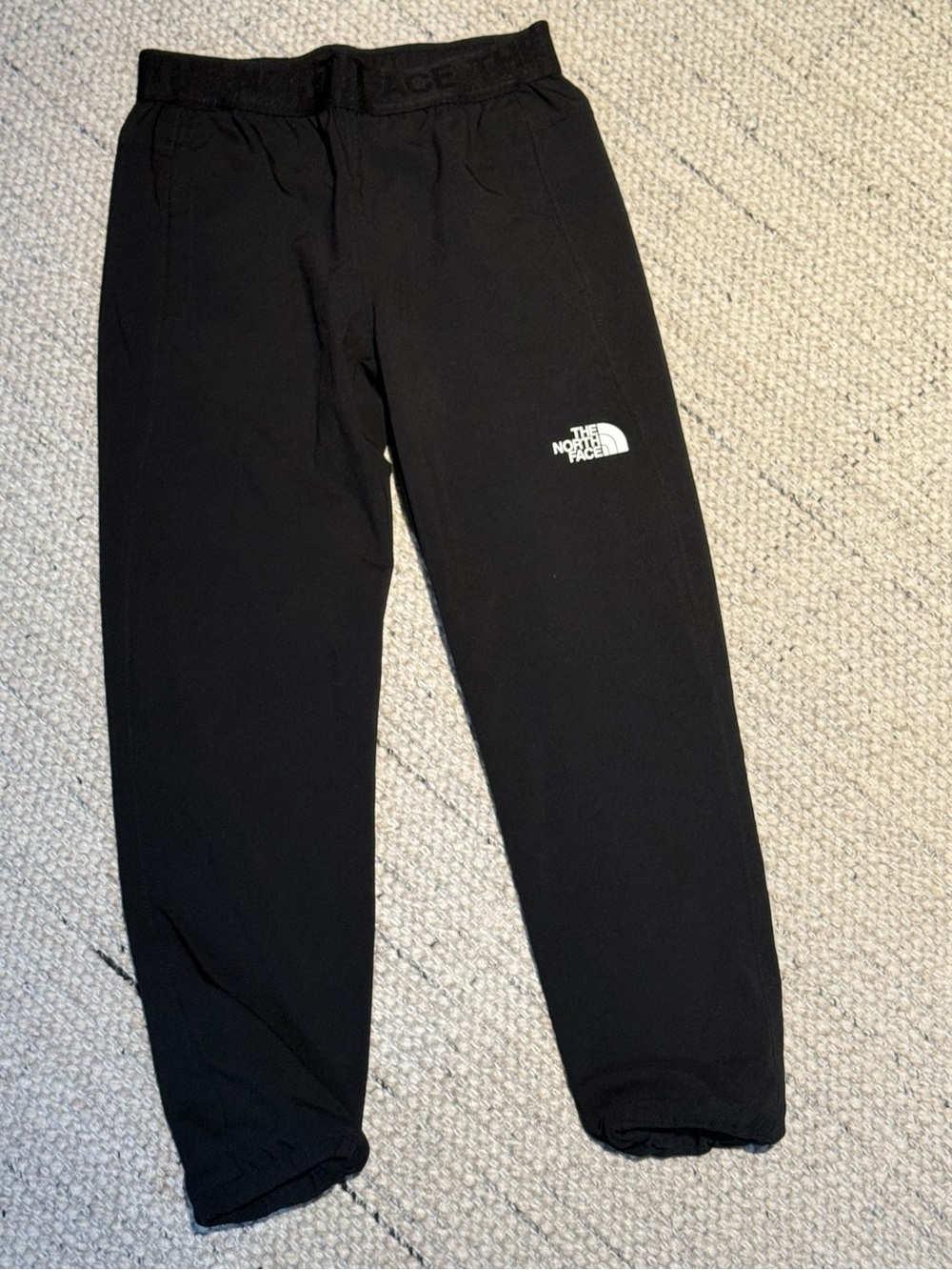 The North Face Kids Black Logo Pants